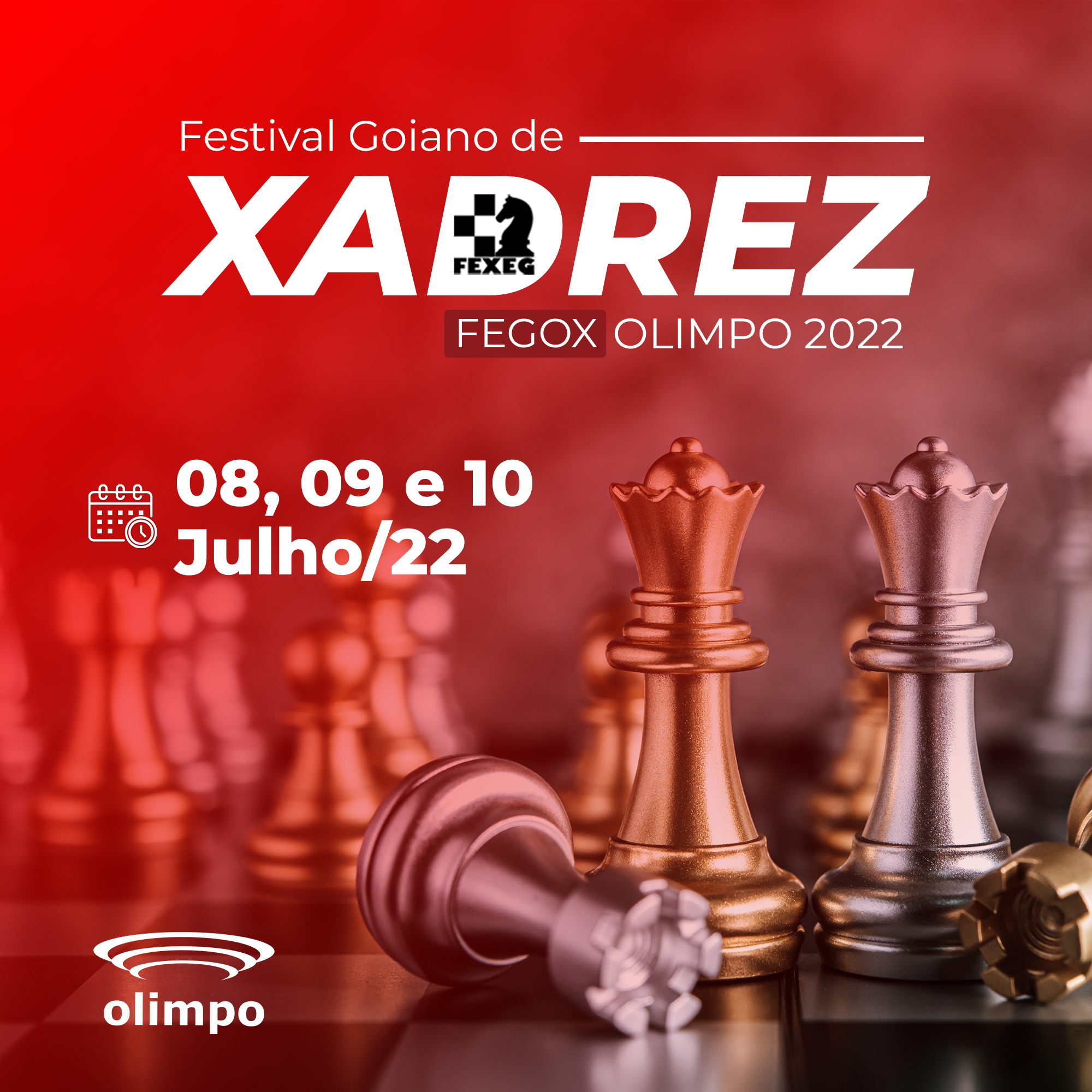 Torneio de xadrez será realizado pela primeira vez em Aparecida de Goiânia